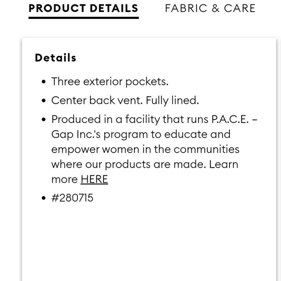 Petite Classic-Fit Washable Italian Wool-Blend Bla - Picture 7 of 15